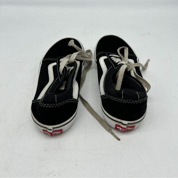 Vans Old Skool Classic Sneackers Size 3 Youth Unisex Black Low Top Casual Travel - Picture 4 of 7